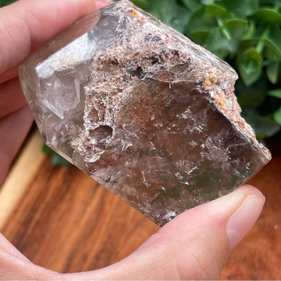 Garden Quartz Freeform | Lodolite Crystal| Scenic Quartz - Picture 9 of 14